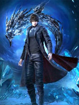 Lost Soul Aside Kaser Black Leather Coat