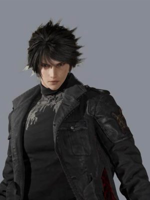 Lost Soul Aside Kaser Black Leather Coat