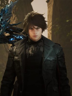 Lost Soul Aside Kaser Black Leather Coat
