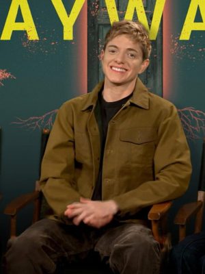 Mae Martin Wayward 2025 Brown Cotton Jacket
