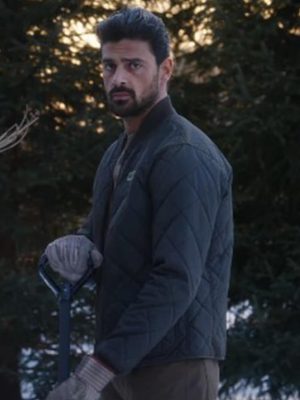 Michele Morrone The Housemaid 2025 Quilted Jacket