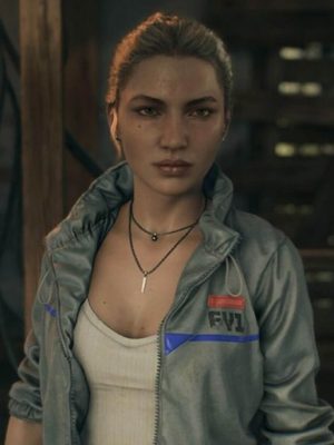 Olivia Dying Light: The Beast 2025 Grey Jacket
