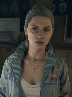 Olivia Dying Light: The Beast 2025 Grey Jacket