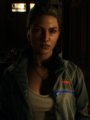 Olivia Dying Light: The Beast 2025 Grey Jacket