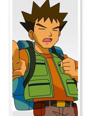 Pokemon Brock Green Costume Vest