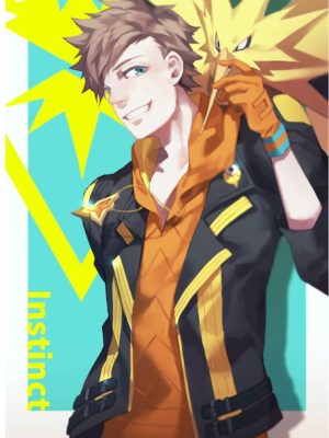 Pokémon Go Spark Black Leather Jacket