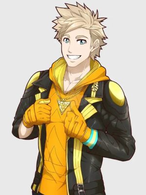 Pokémon Go Spark Black Leather Jacket