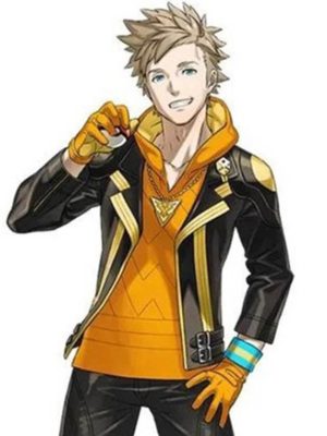 Pokémon Go Spark Black Leather Jacket