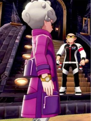 Pokemon Sword and Shield Bede Purple Jacket