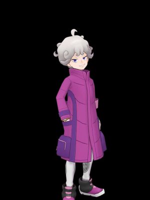 Pokemon Sword and Shield Bede Purple Jacket