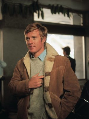 Robert Redford Downhill Racer Chappellet Shearling Jacket
