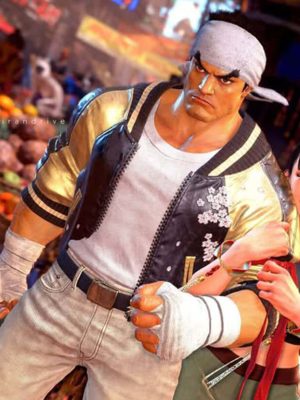 Ryu Street Fighter 6 Bomber Jacket
