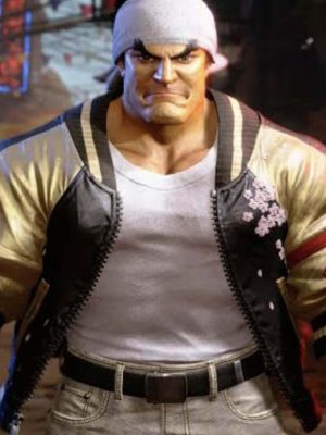 Ryu Street Fighter 6 Bomber Jacket