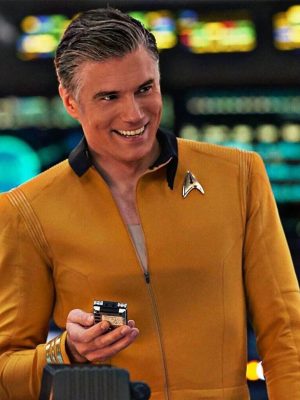 Star Trek Discovery Anson Mount Yellow Costume Jacket