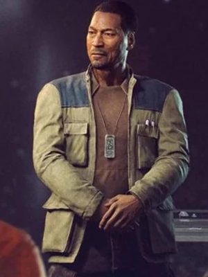 Star Wars: Squadrons Lindon Javes Green Cotton Jacket