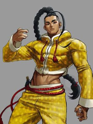 Street Fighter 6 Jamie Siu Yellow Gaming Jacket