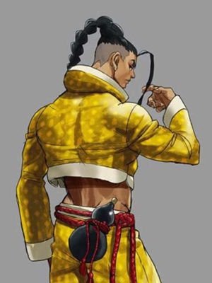 Street Fighter 6 Jamie Siu Yellow Gaming Jacket