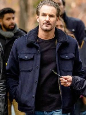 Terry Bruno Law & Order SVU S26 Blue Jacket
