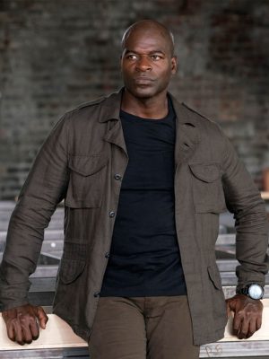 The Blacklist Dembe Zuma Brown Cotton Jacket