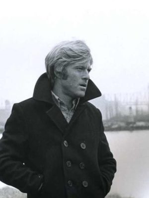 Three Days Of The Condor Robert Redford Black Wool Jacket