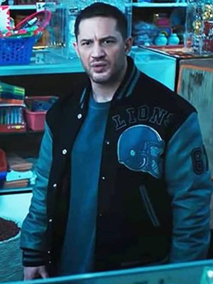 Venom 2 Eddie Brock Black Varsity Jacket