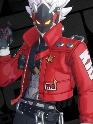 Zenless Zone Zero Billy Red Leather Jacket