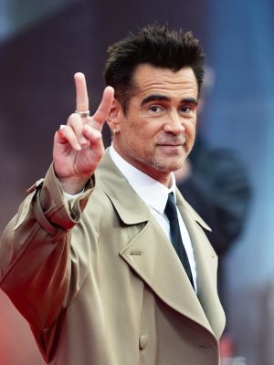 A Big Bold Beautiful Journey 2025 Colin Farrell Trench Coat