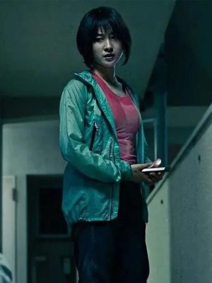 Alice in Borderland Yuzuha Usagi Green Hooded Jacket