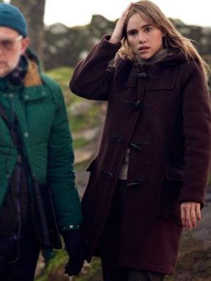 All the Devils Are Here 2025 Suki Waterhouse Wool Coat