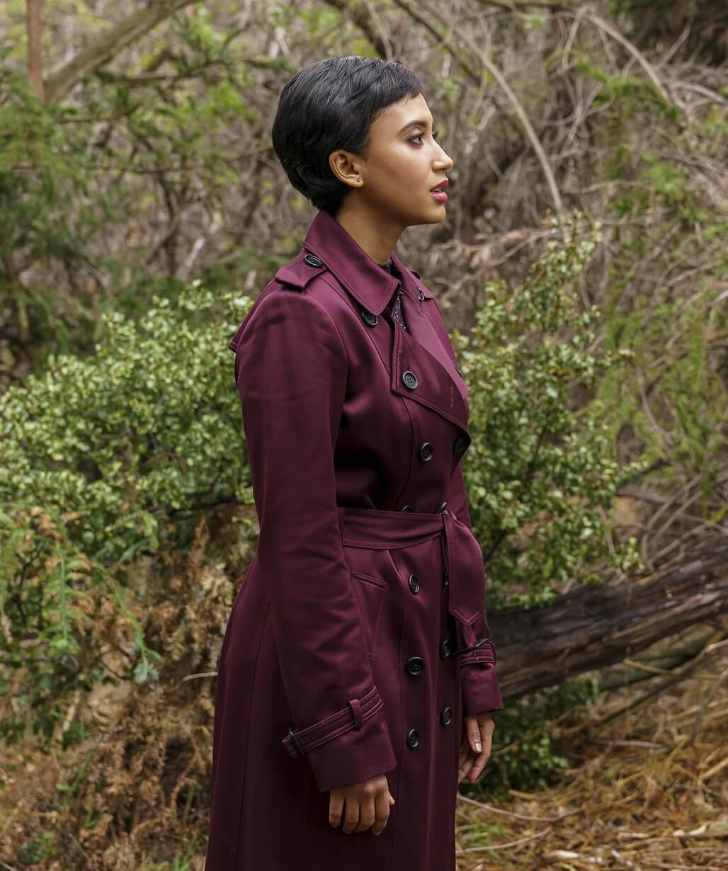 Andy Allo Upload S02 Nora Antony Trench Coat