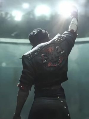 Arcane Vi Pit Fighter Black Leather Jacket