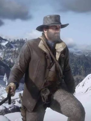 Arthur Morgan RDR 2 Brown Leather Jacket