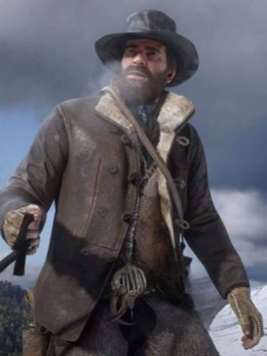 Arthur Morgan RDR 2 Brown Leather Jacket