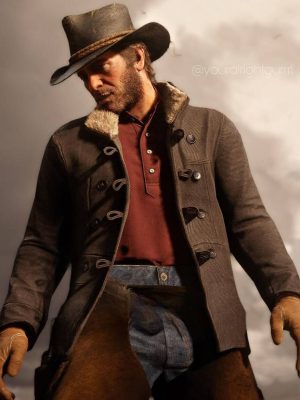 Arthur Morgan RDR 2 Brown Leather Jacket