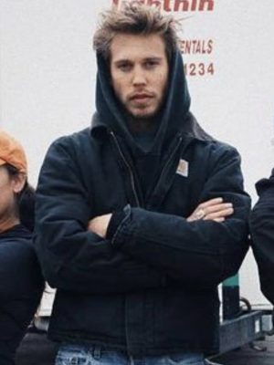 Austin Butler New Black Cotton Jacket