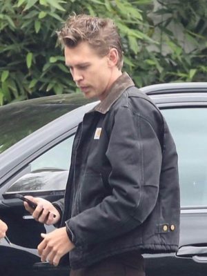 Austin Butler New Black Cotton Jacket