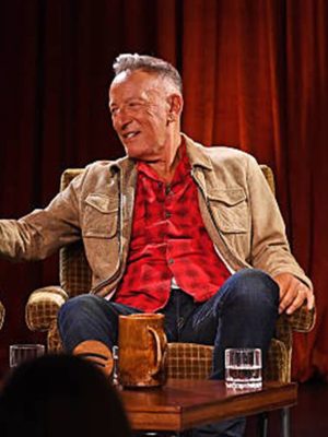 Bruce Springsteen Brown Leather Jacket