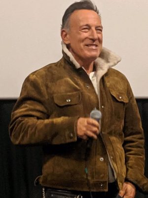 Bruce Springsteen brown Suede Jacket