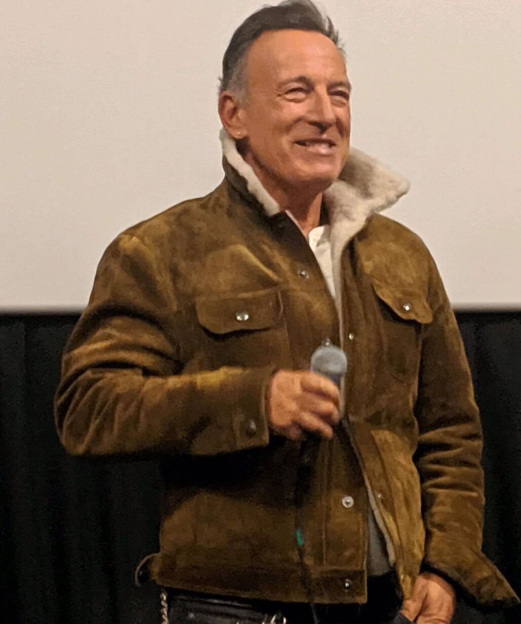 Bruce Springsteen brown Suede Jacket