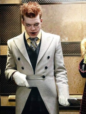Cameron Monaghan Gotham Grey Trench Coat