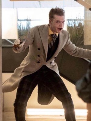 Cameron Monaghan Gotham Grey Trench Coat
