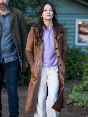 Cassandra Lee Murder in a Small Town S1 Brown Coat
