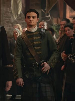 Colum MacKenzie Outlander Blood of My Blood Military Jacket