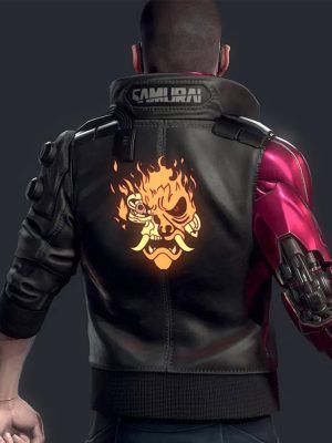Cyberpunk 2077 Night City Dreamer Black Bomber Jacket