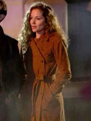Daredevil: Born Again 2025 Heather Brown Suede Coat