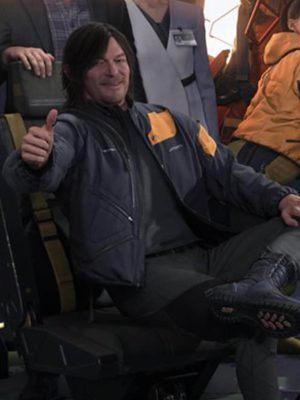 Death Stranding 2 Porter Bridges Black Jacket