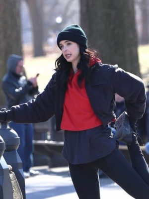 Dexter: Resurrection 2025 Krysten Ritter Black Cropped Jacket