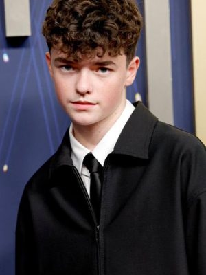 Emmy Awards 2025 Owen Cooper Black Cotton Jacket