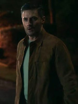 Fool Me Once Joe Stern Brown Suede Jacket