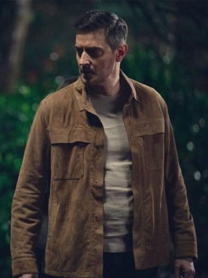 Fool Me Once Joe Stern Brown Suede Jacket